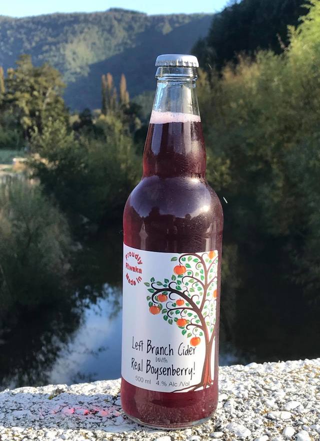 Left Branch Real Boysenberry Left Branch Cider